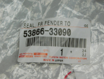 Водосток для Toyota Camry V70 2017>, OEM 5386633090 - вид 4 (фото)