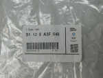 Заглушка для BMW X3 G01 2017>, OEM 51125A3F540 - вид 4 (фото)