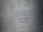 Накладка заднего бампера для BMW 5-серия G30 2016>, OEM 51128069482 - вид 5 (фото)