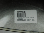 Накладка зеркала правого для BMW X3 G01 2017>, OEM 51168496624 - вид 4 (фото)