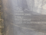 Юбка задняя для Hyundai Tucson III 2015-2021, OEM 86612D7500 - вид 6 (фото)