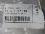 Накладка заднего бампера правая для BMW X6 E71 2008>, OEM 51127187146 - вид 5 (фото)