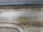 Накладка заднего бампера для BMW X1 E84 2009-2015, OEM 51128038991 - вид 3 (фото)
