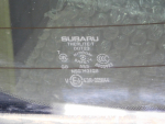 Стекло заднее для Subaru Legacy Outback (B14) 2010>, OEM 63011AJ000 - вид 8 (фото)
