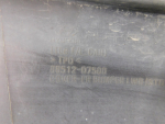 Юбка передняя для Hyundai Tucson III 2015-2021, OEM 86512D7500 - вид 7 (фото)