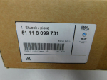 Решетка в бампер левая для BMW X5 G05 2018>, OEM 51118073439 - вид 5 (фото)